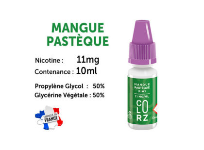 VAP COLORZ Raisin noir menthe cassis 11 mg/ml de nicotine 50/50