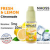 Nhoss Fresh et lemon 0mg de nicotine