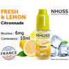 Nhoss Fresh et lemon 3mg de nicotine