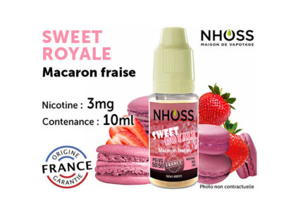 Nhoss Sweet royal 0mg de nicotine