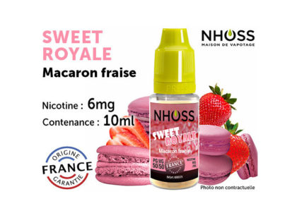 Nhoss Sweet royal 3mg de nicotine