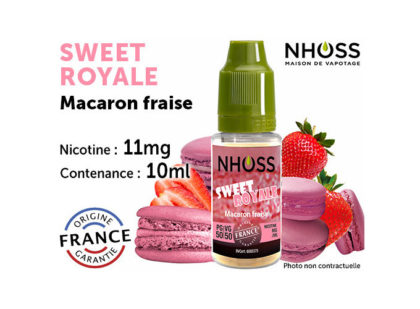 Nhoss Sweet royal 6mg de nicotine