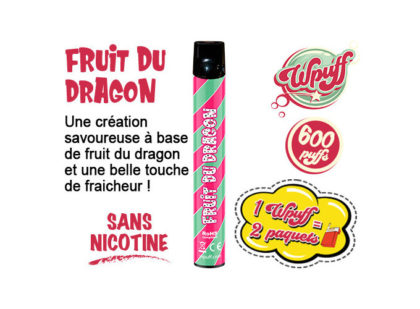 Liquideo WPUFF fruit du dragon 0.9 de nicotine