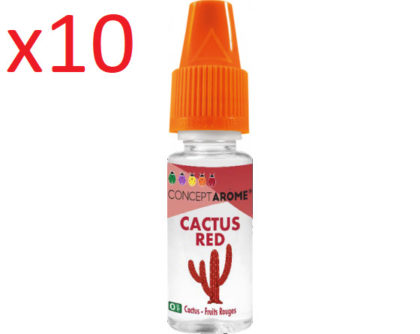 E-liquide Concept Arome 50/50 red cactus 11mg/ml de nicotine.