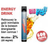 E-cig jetable BIG PUFF Cola pétillant 2% (20mg/ml) de nicotine