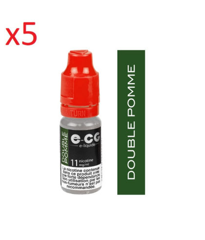 E-CG double pomme 6mg de nicotine.