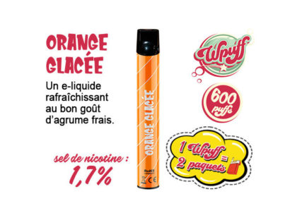 Liquideo WPUFF orange glacée 0.9 de nicotine
