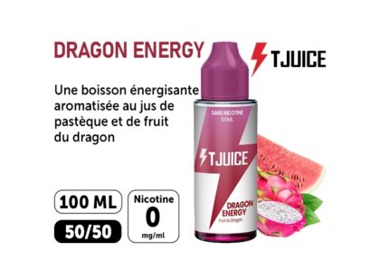 E-LIQUIDE T-JUICE 100ml DRAGON ENERGY 00 mg