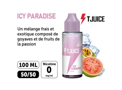 E-LIQUIDE T-JUICE 100ml ICY PARADISE 00 mg