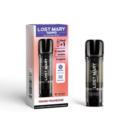 Lost mary Tappo pod 0mg fraise-framboise