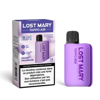 Lost Mary tappo Kit purple+pod f-framboise 10ml