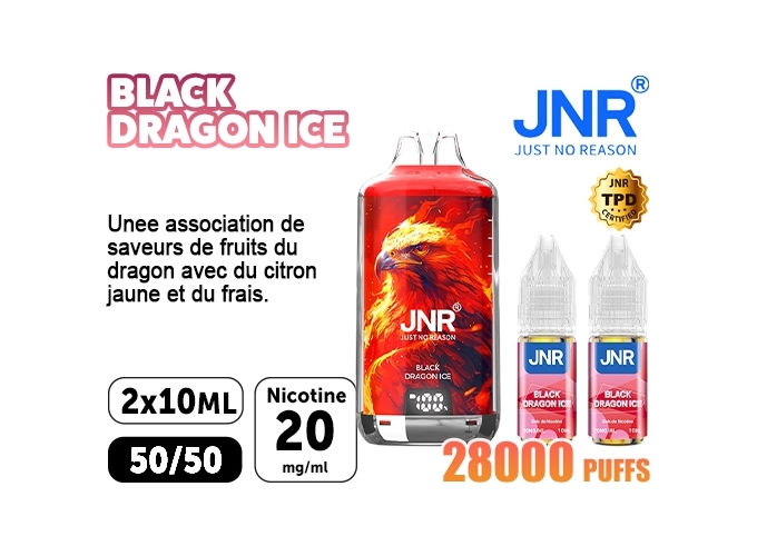 JNR FALCON X BLACK DRAGON ICE 20 MG, 28K