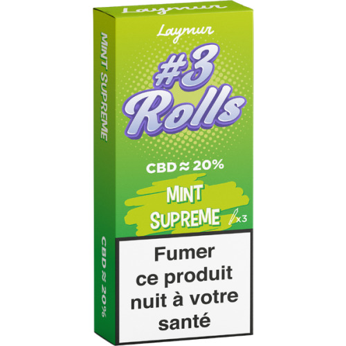 3rolls mint supreme laymur