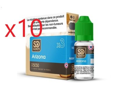10 flacons So Good ARIZONA 6mg/ml