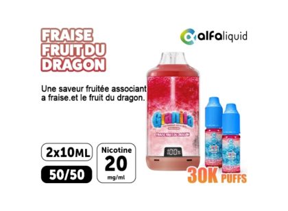 GRANITA ALFALIQUID 30K FRAISE FRUIT DU DRAGON 20MG