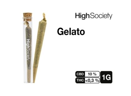 PRE-ROULE HIGH SOCIETY GELATO