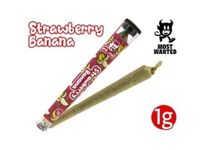 PRE-ROULE MOST WANTED STRAWBERRY