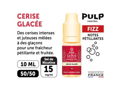 PULP FIZZ 10 ML CERISE GLACEE 15 MG ML