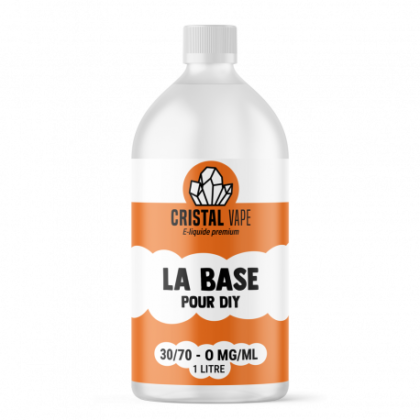 Base 30/70 1 litre – Cristal Vape