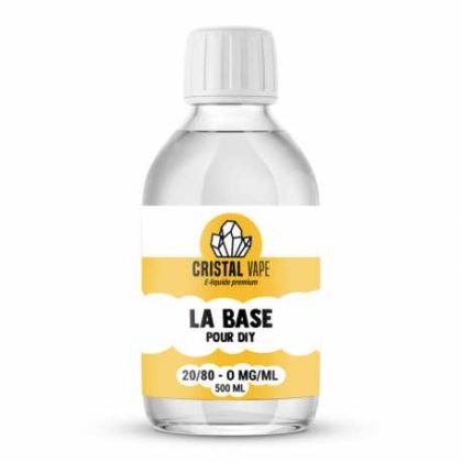 Base 20/80 500ml – Cristal Vape