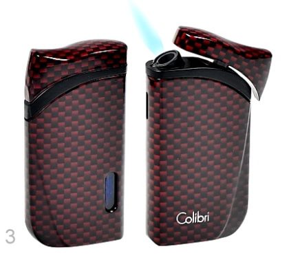 Briquet COLIBRI Falcon rouge