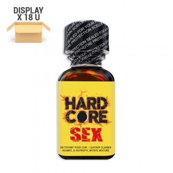 18 flacons HARD CORE SEX 25 ML