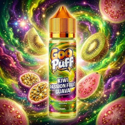 Kiwi Passion Fruit Guava 50ml – Goo Puff
