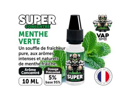 Vap Nation super concentre menthe verte.