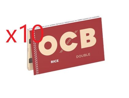 10 carnet Ocb Court Rice