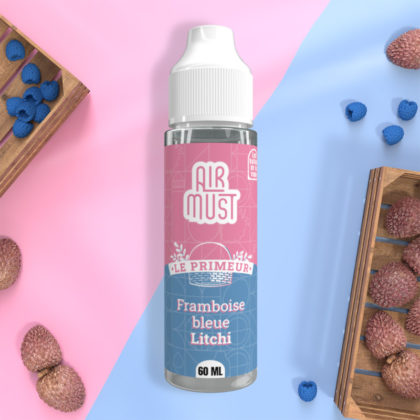 Framboise Bleue Litchi 60ml – Le Primeur by Airmust