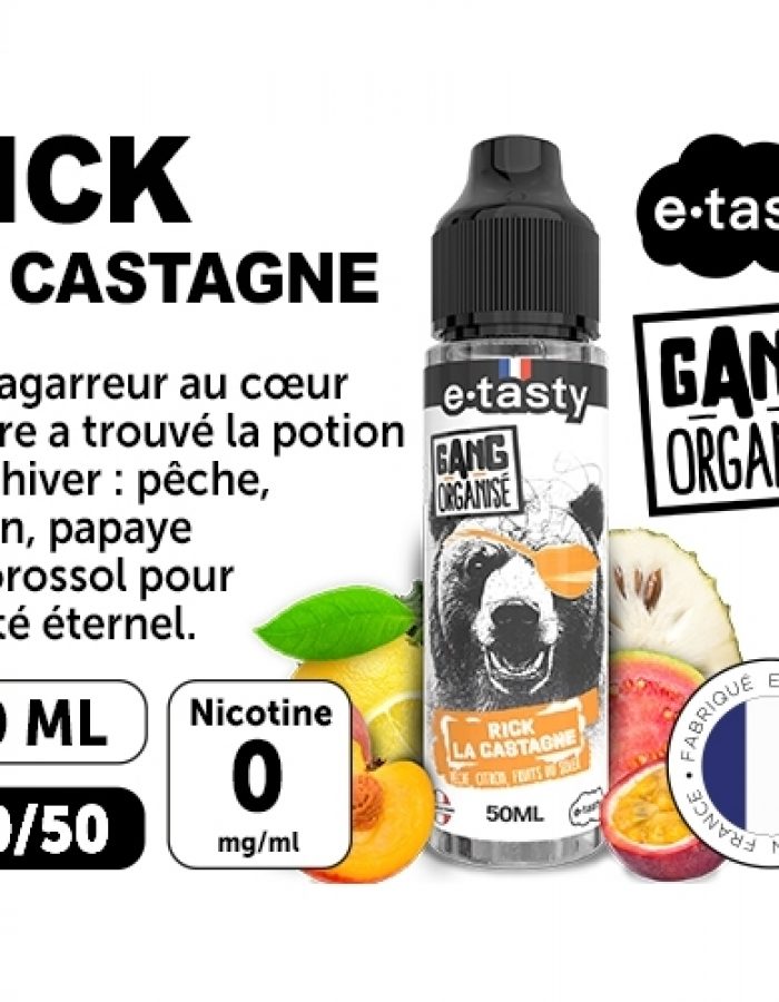 E-TASTY GANG RICK LA CASTAGNE 50 ml